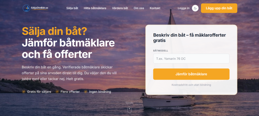 sälja-båt
